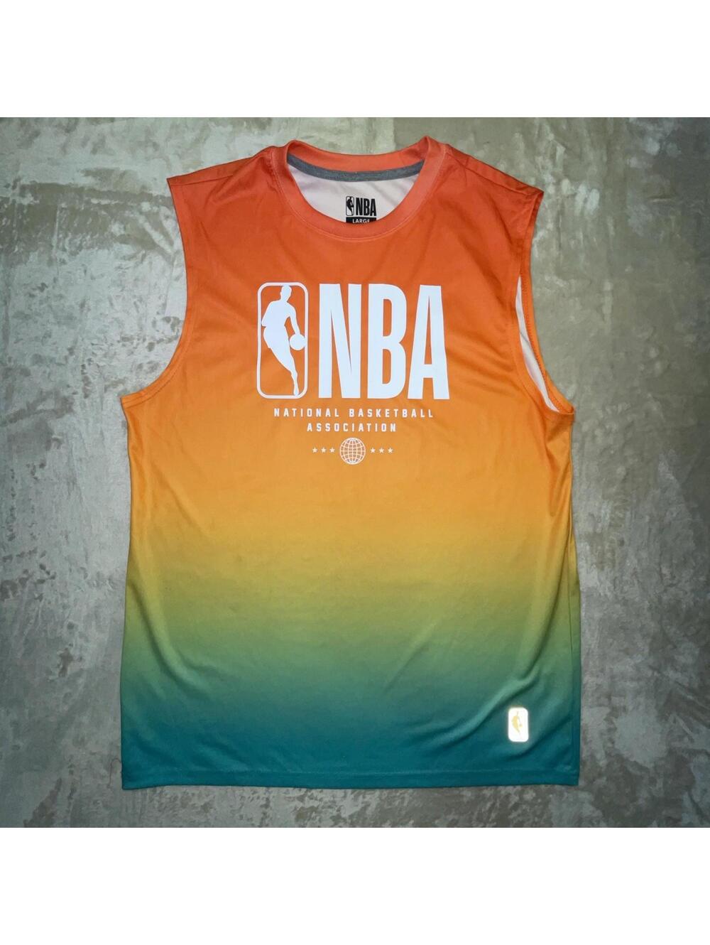 NBA Basketball Rainbow Pride Dri-Fir Sleeveless Tank Top Jersey Men’s Size LARGE